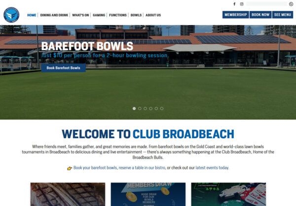 Website: Club Broadbeach
